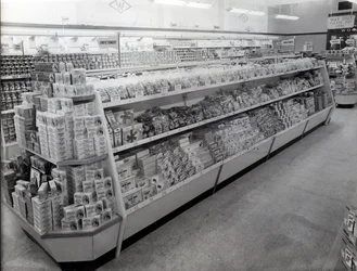 Konfektyrgång, Woolworths butik, 1956